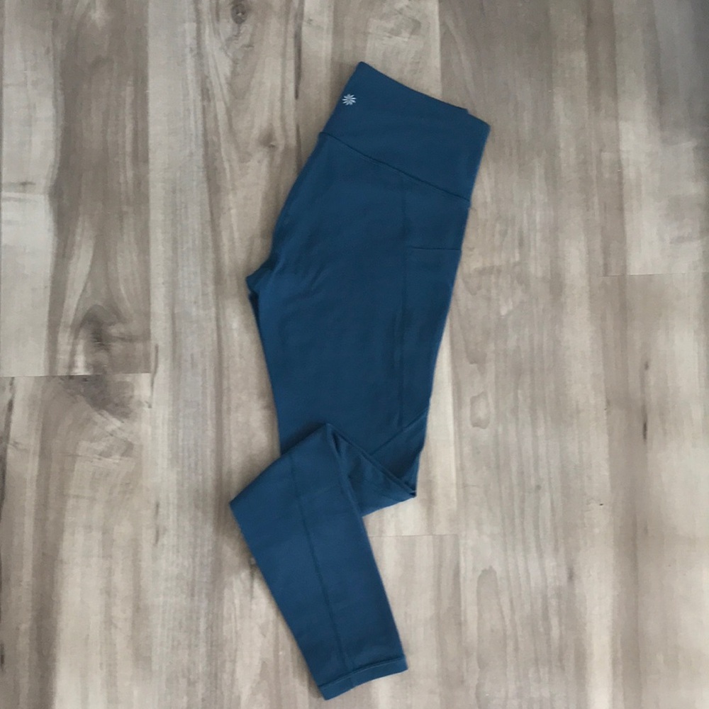 Athleta, Size small, Peacock Blue, Salutation Stash Pocket Tight.